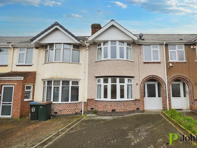 3 bedroom terraced house for sale in Druid Road, Stoke, Coventry, CV2
