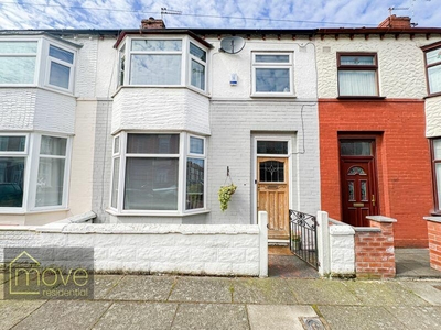 3 bedroom terraced house for sale in Gorsedale Road, Mossley Hill, Liverpool, L18