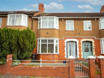 3 bedroom terraced house for sale in Melrose Ave, Penylan, CARDIFF, CF23