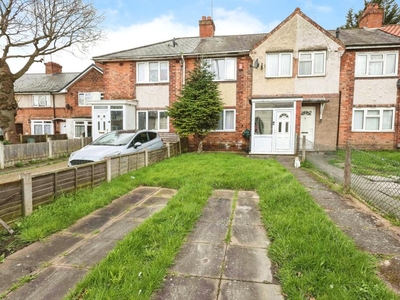 3 bedroom terraced house for sale in Quorn Grove, Birmingham, West Midlands, B24