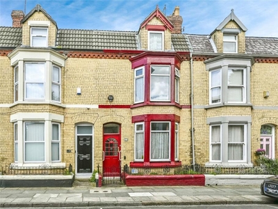 4 bedroom terraced house for sale in Bryanston Road, Liverpool, Merseyside, L17