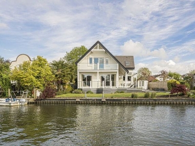 Detached house to rent in Pharaohs Island, Shepperton TW17