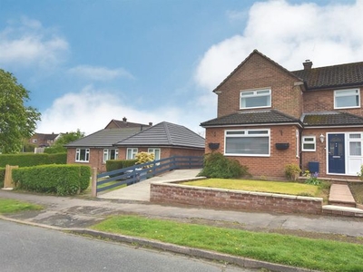 End terrace house for sale in Sadlers Close, Holmes Chapel, Crewe CW4