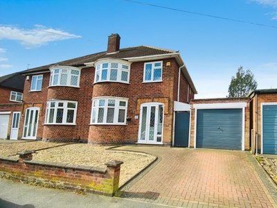 Semi-detached house for sale in Steyning Crescent, Glenfield LE3