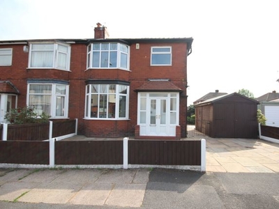 Semi-detached house to rent in Queens Ave, Bromley Cross, Bolton, Lancs, . BL7