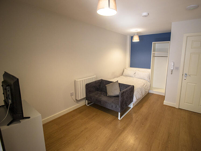 Studio flat for rent in 9a North Sherwood Street, Nottingham, Nottinghamshire, NG1