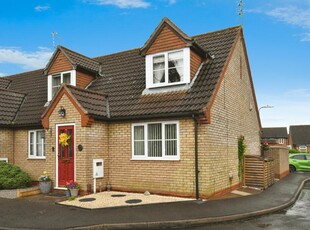 1 bedroom end of terrace house for sale in Paddock Close, Bracebridge Heath, Lincoln, LN4