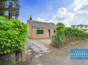 2 bedroom detached bungalow for sale in Sunnyside, The Green, Stockton Brook, ST9