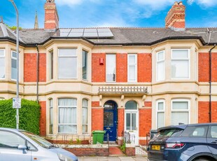 3 bedroom terraced house for sale in Balaclava Road, Penylan, Cardiff, CF23
