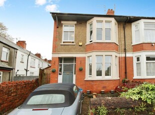 4 bedroom end of terrace house for sale in Copleston Road, Llandaff North, Cardiff, CF14