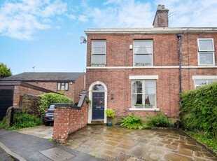 Semi-detached house for sale in Fountain Street, Macclesfield SK10