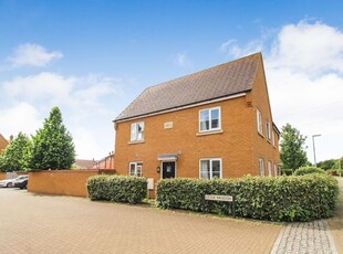 Semi-detached house to rent in Little Meadow, Marston Moretaine, Bedford MK43