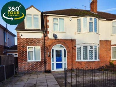 3 bedroom semi-detached house for sale in Highgate Drive, West Knighton, Leicester, LE2