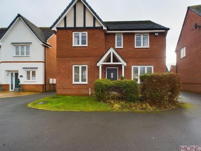 Detached house for sale in Moss Wood Court, New Broughton, Wrexham LL11