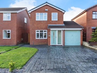 Detached house for sale in Oban Grove, Fearnhead, Warrington, Cheshire WA2