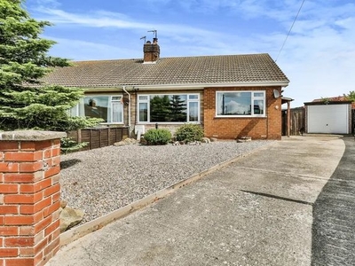 Semi-detached bungalow for sale in Lodge Gardens, Gristhorpe, Filey, North Yorkshire YO14