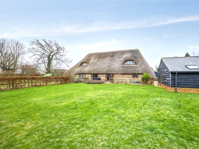 Semi-detached house for sale in Newtons Barn, Baydon, Marlborough, Wiltshire SN8
