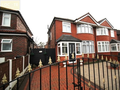 Semi-detached house for sale in Norwich Road, Stretford, Manchester M32