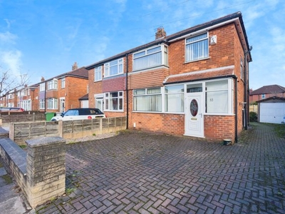 Semi-detached house for sale in Shrewsbury Road, Sale, Greater Manchester M33