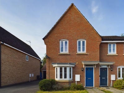 Semi-detached house to rent in Alchester Court, Towcester, Northamptonshire NN12