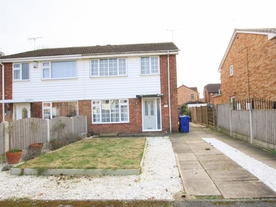 Semi-detached house to rent in Bircotes Walk, Rossington, Doncaster DN11