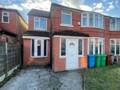 Semi-detached house to rent in Brentbridge Road, Fallowfield, Manchester M14