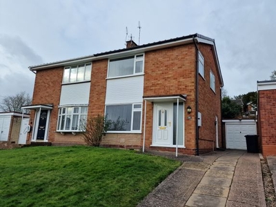 Semi-detached house to rent in Stoneleigh Gardens, Codsall WV8