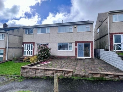 Semi-detached house to rent in Llangyfelach Road, Treboeth, Swansea SA5
