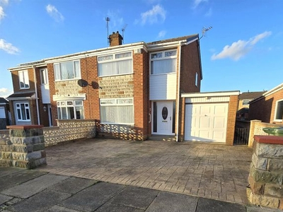 Semi-detached house to rent in Picton Crescent, Thornaby, Stockton-On-Tees TS17