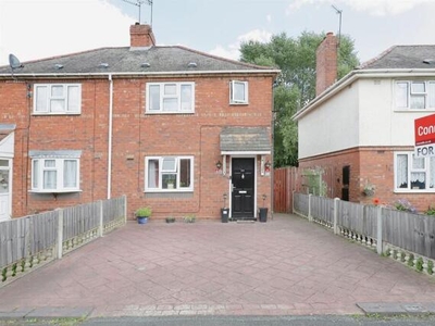 3 Bedroom Semi-detached House For Sale In Off Wednesfield Road